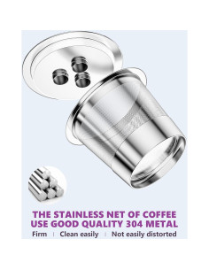 Cápsulas de café reutilizables YCXDZDG para Ninja 2 unidades 2