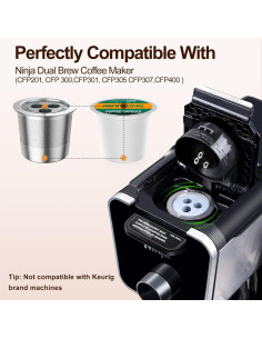 Tazas K Reutilizables RETHONE Acero Inoxidable para Ninja 4 Pzs 2