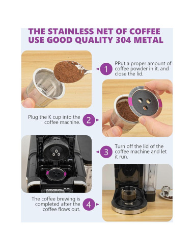 Cápsulas de café reutilizables YCXDZDG para Ninja 2 unidades