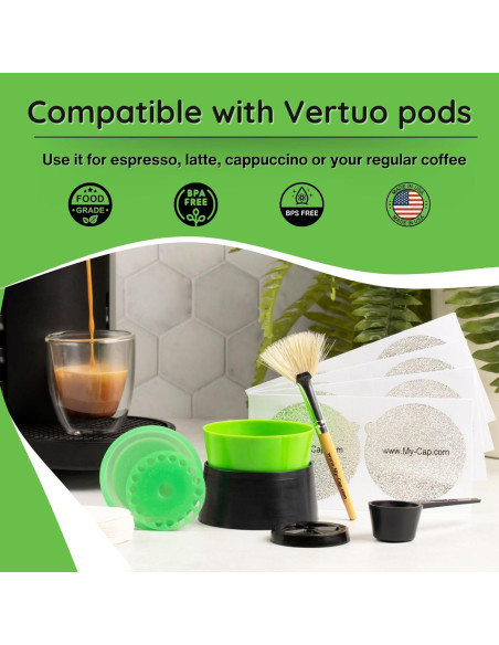 Juego de Muestras My-Cap para Cápsulas Nespresso VertuoLine