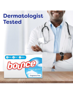 Hojas para Secadora Bounce Libre y Suave 240 Unidades Hipoalergénicas 2
