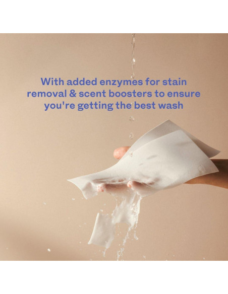 Hojas de Detergente para Ropa Skipper - 120 Hojas (240 Cargas)