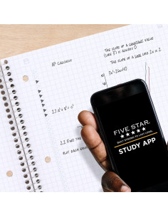 Cuaderno Espiral Five Star 1 Materia 100 Hojas Azul Rojo 2