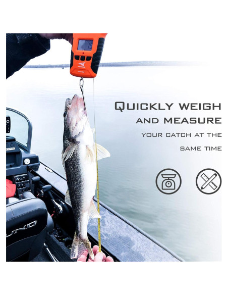 Balanza Digital KastKing 50kg Resistente al Agua con Regla