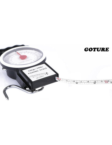 Báscula Colgante de Pesca Goture 22Kg Mecánica Impermeable
