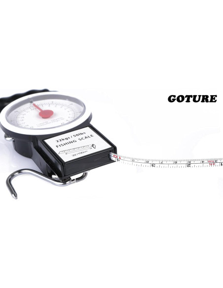 Báscula Colgante de Pesca Goture 22Kg Mecánica Impermeable