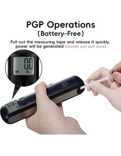 Escala de Equipaje Mecánica Tada 50kg Sin Batería con Cinta Métrica 2