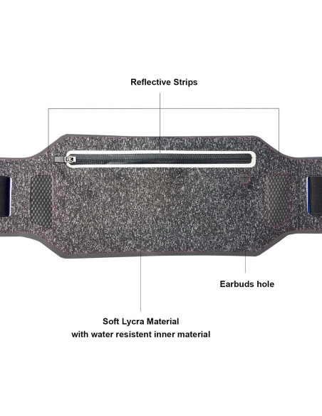 Cinturón de Dinero Resistente al Agua ANJ Outdoors - Delgado y Ligero