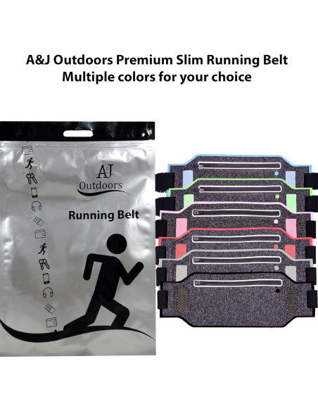 Cinturón de Dinero Resistente al Agua ANJ Outdoors - Delgado y Ligero