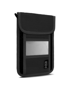 Billetera de Cuello de Viaje Maiiu con Bloqueo RFID - PVC Negro
