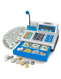 Caja Registradora Juguete Shantou 103 Pcs con Micrófono