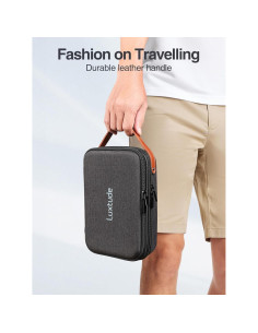 Organizador Electrónico Luxtude Doble Capa Negro 23.6x17cm 2