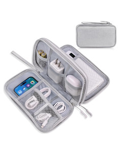 Organizador de Viaje CNPOP Doble Capa Gris 21.1x12.7cm