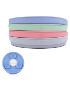 Mangas de Succión de Silicona Elk y Amigos para Plato 17 cm