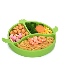 Plato de Silicona Dividido PARENTCARE para Niños 21.8x20.1cm