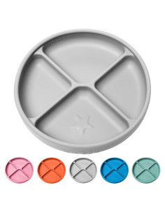 Plato de Silicona TalkTools Itsy Nube para Bebés 1 Cuenta