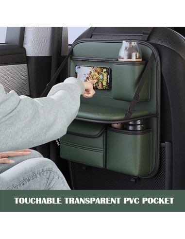 Organizador de Asiento Trasero de Coche DURASIKO QCD12 Plegable