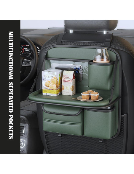 Organizador de Asiento Trasero de Coche DURASIKO QCD12 Plegable