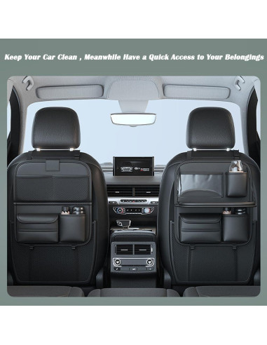 Organizador de Asiento Trasero de Coche DURASIKO QCD12 Plegable