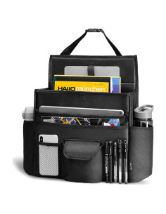 Organizador de Asiento Frontal Elantrip Negro 33x15.24x43.18 cm