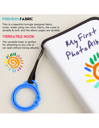 Álbum de Fotos para Bebés Niselity - Mi Primer Libro 21 Fotos 10x15 cm