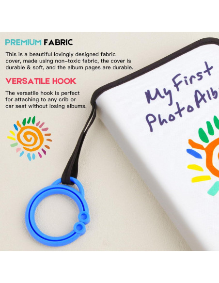Álbum de Fotos para Bebés Niselity - Mi Primer Libro 21 Fotos 10x15 cm
