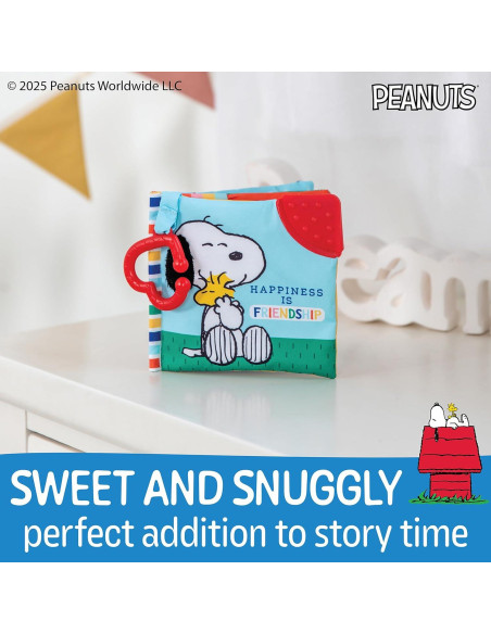 Libro de Tela Snoopy Kids Preferred 12.7x14 cm para Bebés