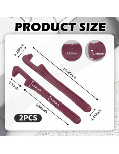 Organizador Relleno Espacio Asientos Coche YGDMD Rojo 39.5cm 2