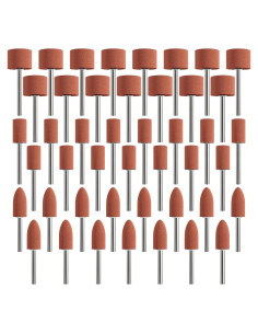 Kit de Puntas de Lijado Dremel 45 Piezas 3 Formas 1/8"