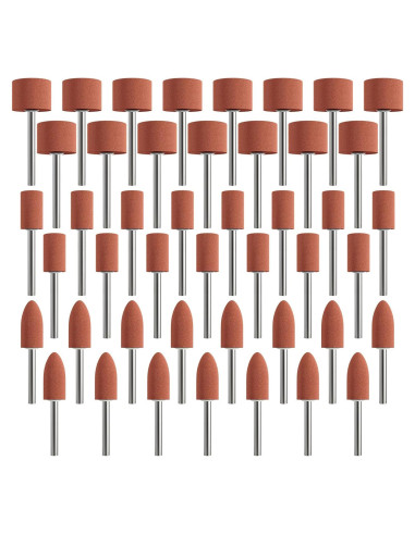 Kit de Puntas de Lijado Dremel 45 Piezas 3 Formas 1/8"