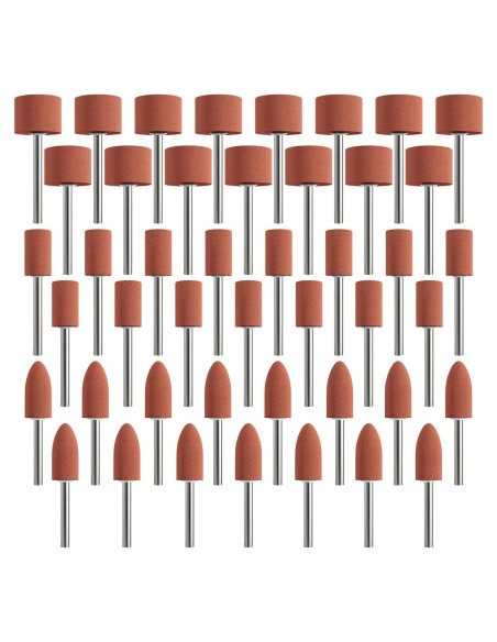 Kit de Puntas de Lijado Dremel 45 Piezas 3 Formas 1/8"