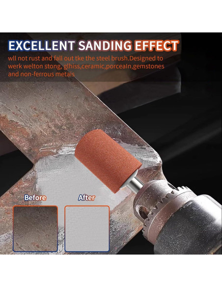 Kit de Puntas de Lijado Dremel 45 Piezas 3 Formas 1/8"