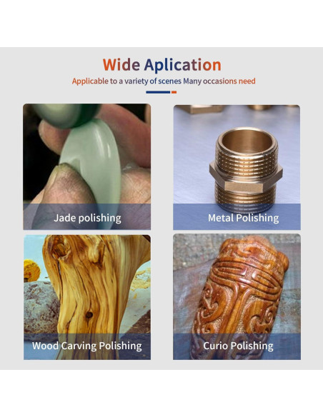 Kit de Puntas de Lijado Dremel 45 Piezas 3 Formas 1/8"