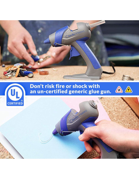 Pistola de Silicona Caliente Mini Chandler Tool 12.5V Azul