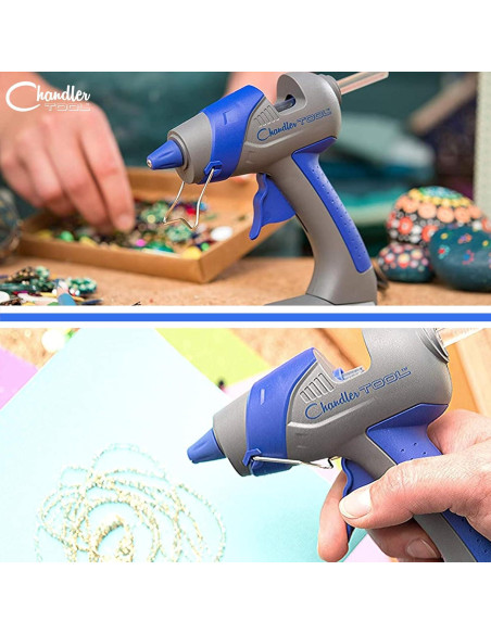 Pistola de Silicona Caliente Mini Chandler Tool 12.5V Azul