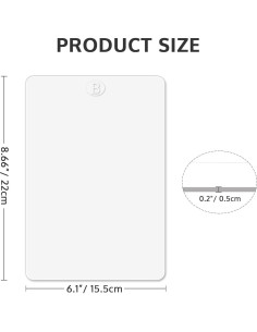 Placa de Corte B OFFNOVA para Máquina de Corte 15.6x22 cm 2