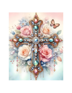 Kit de Pintura por Números MBNTJHT 40x50 cm para Adultos