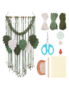 Kit de Macramé DIY ORIGACH Monstera Boho para Principiantes