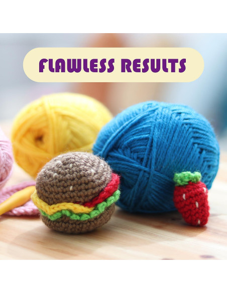 Kit de Crochet Hearth & Harbor para Principiantes - 15 Ovillos y 21 Ganchos