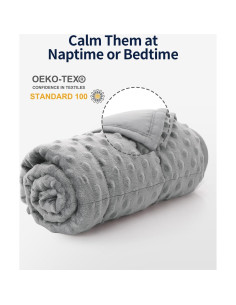 Manta con peso Mr. Sandman 0.91 kg 50 x 76 cm Gris 2