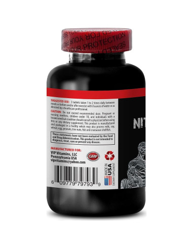 Suplemento de Óxido Nítrico Arabinogalactano 180 Tabletas