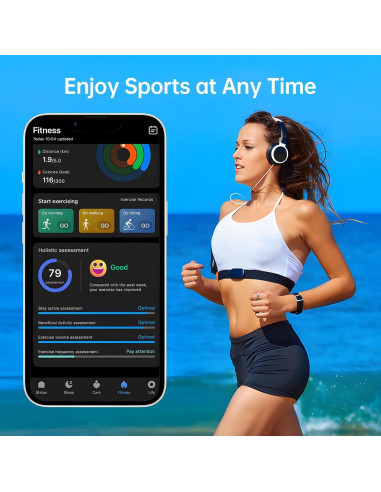 Anillo Inteligente Xiaobi TM22 Plata - Fitness y Salud 5ATM