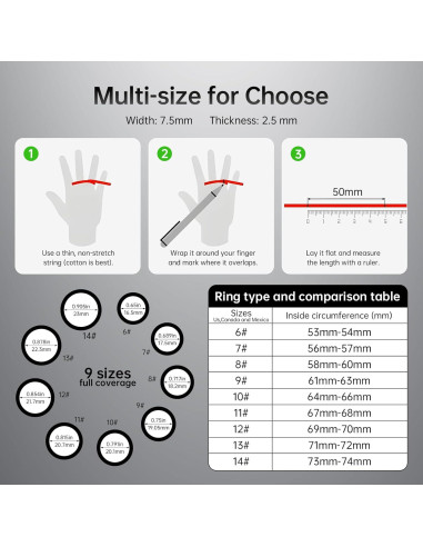 Anillo Inteligente Xiaobi TM22 Plata - Fitness y Salud 5ATM