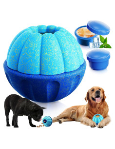 Juguete Interactivo para Perros ABRRLO - Dispensador de Golosinas Azul