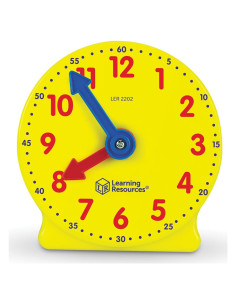 Reloj de Aprendizaje Mini Big Time Recursos de Aprendizaje 10.16 cm