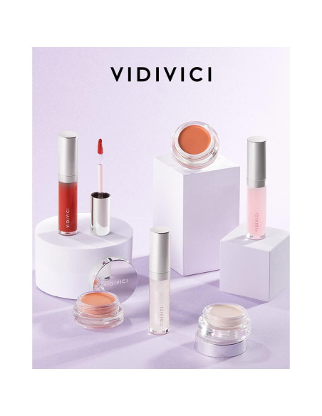Rubor Crema Brillante Vidivici 04 Leche de Peonía 6g