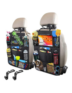 Organizador de Asiento Trasero JUCAINHI 2 Pcs Impermeable