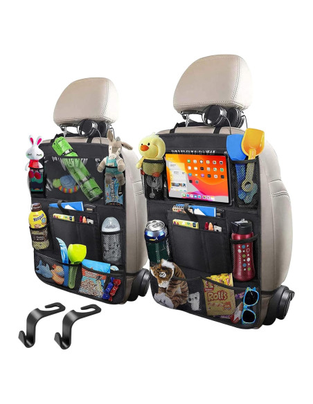 Organizador de Asiento Trasero JUCAINHI 2 Pcs Impermeable