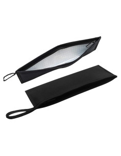Funda de Utensilios de Viaje Aosbos - Revestimiento Aluminio Negro