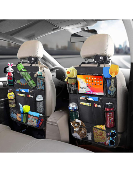 Organizador de Asiento Trasero JUCAINHI 2 Pcs Impermeable